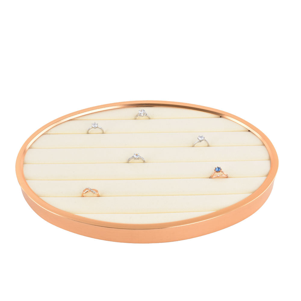 gold beige metal front