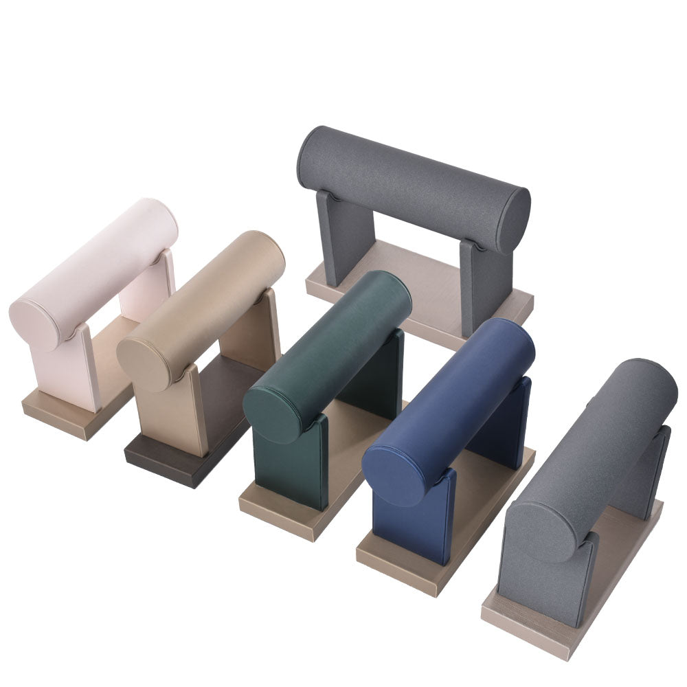 Bandeja de exhibición de reloj de pulsera gris