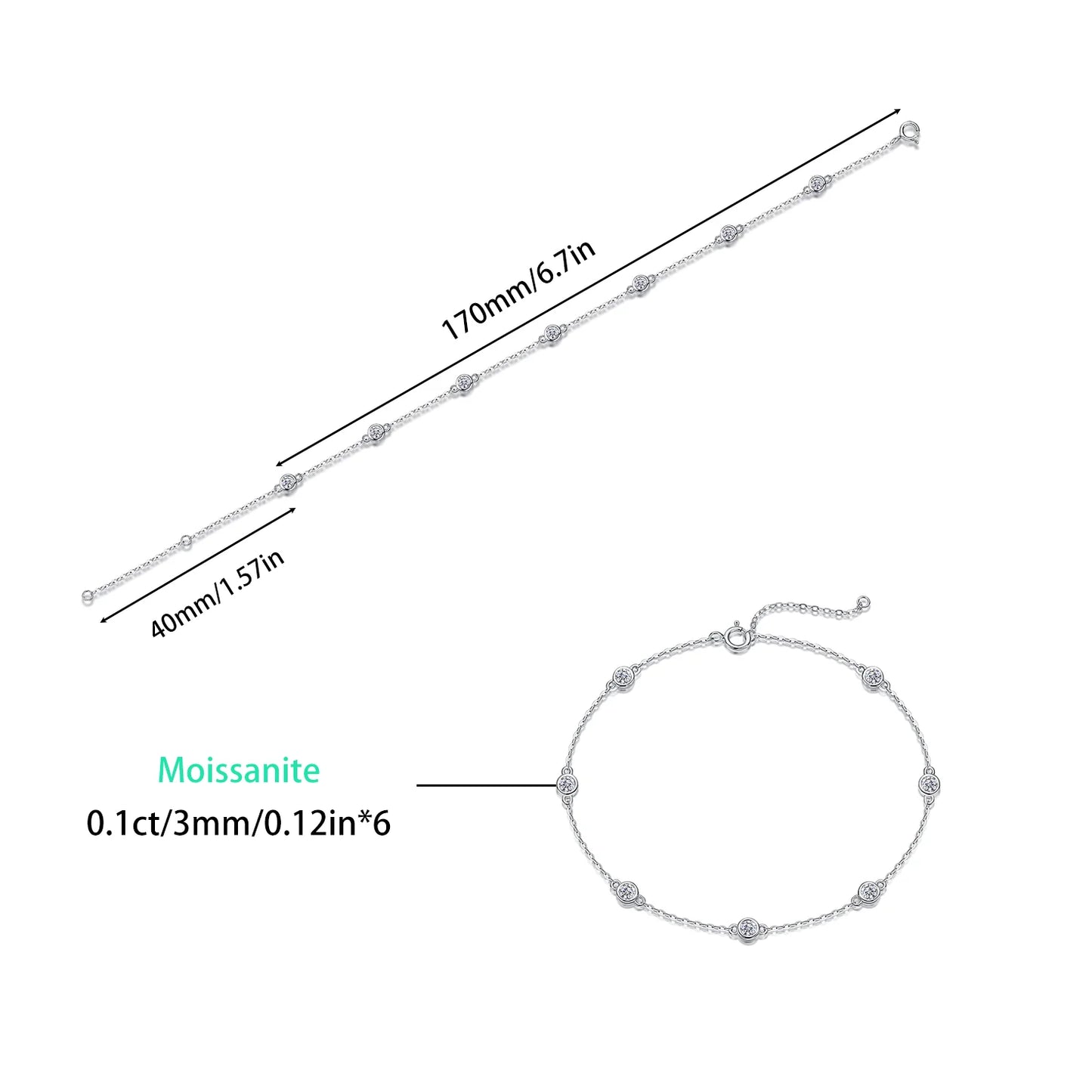 Moissanite Jewelry vvs Moissanite Pendant Silver 925 Iced Out Moissanite Iced out Pendant with chain