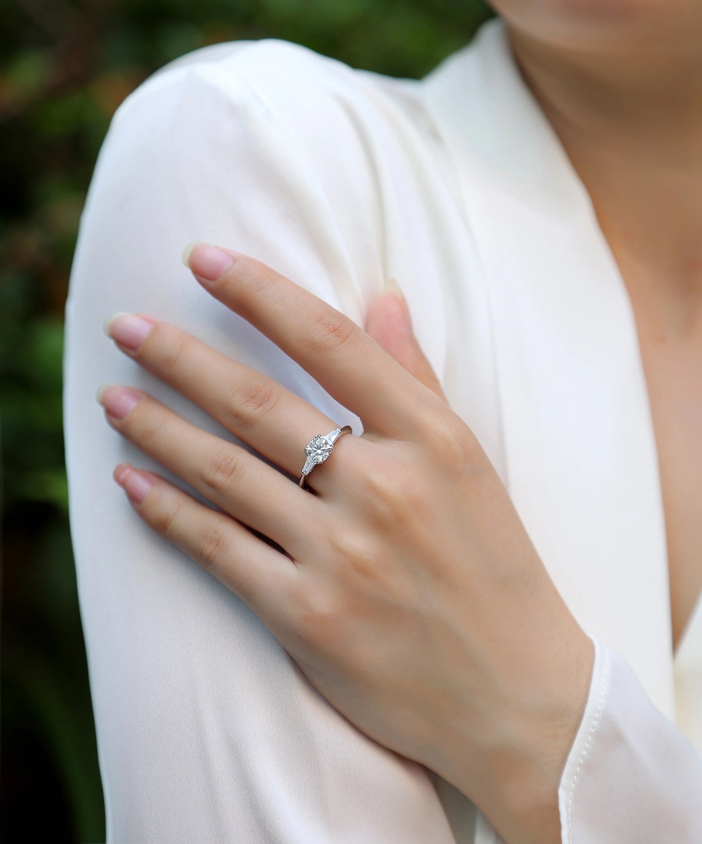Best Selling Classics Design Moissanite Ring Silver Jewelry Women Gift Party Sterling Stone Wedding Technology party DESTINY