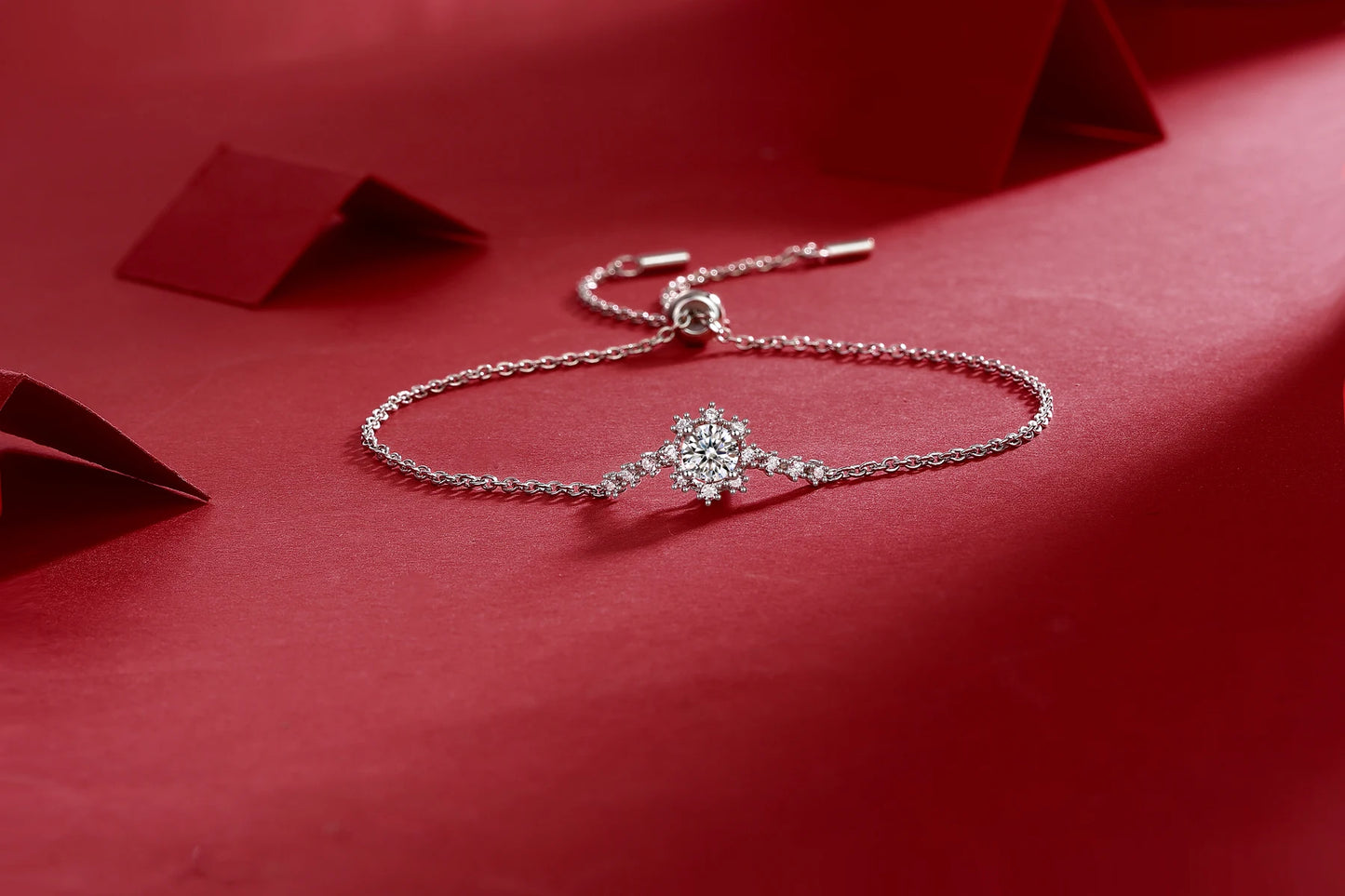 100% sterling silver 925 bracelets moissanite bracelet diamond jewelry charm for women girl party