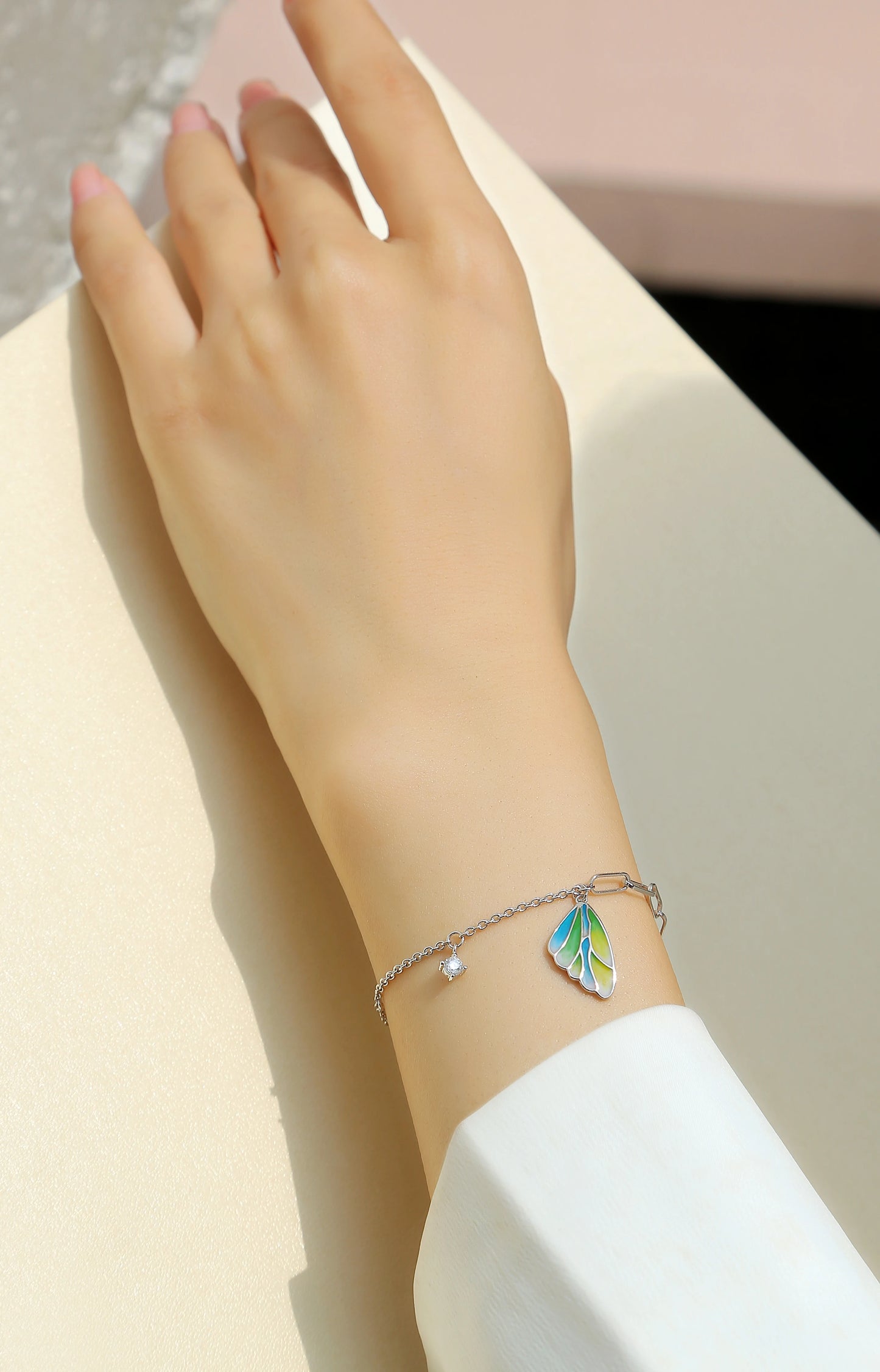 925 Sterling Silver Moissanite Valentine's Day Gift Moissanite Bracelet For Women