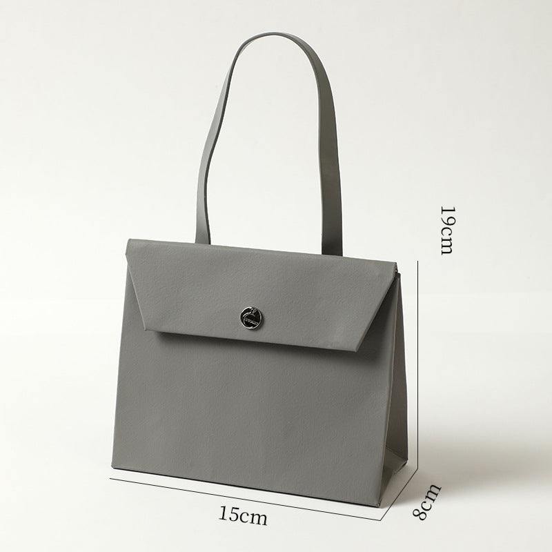 High-end Jewelry Jewelry Bag Universal Packaging Wholesale Paper Bag Jewelry Tote Bag Necklace Ring Bag