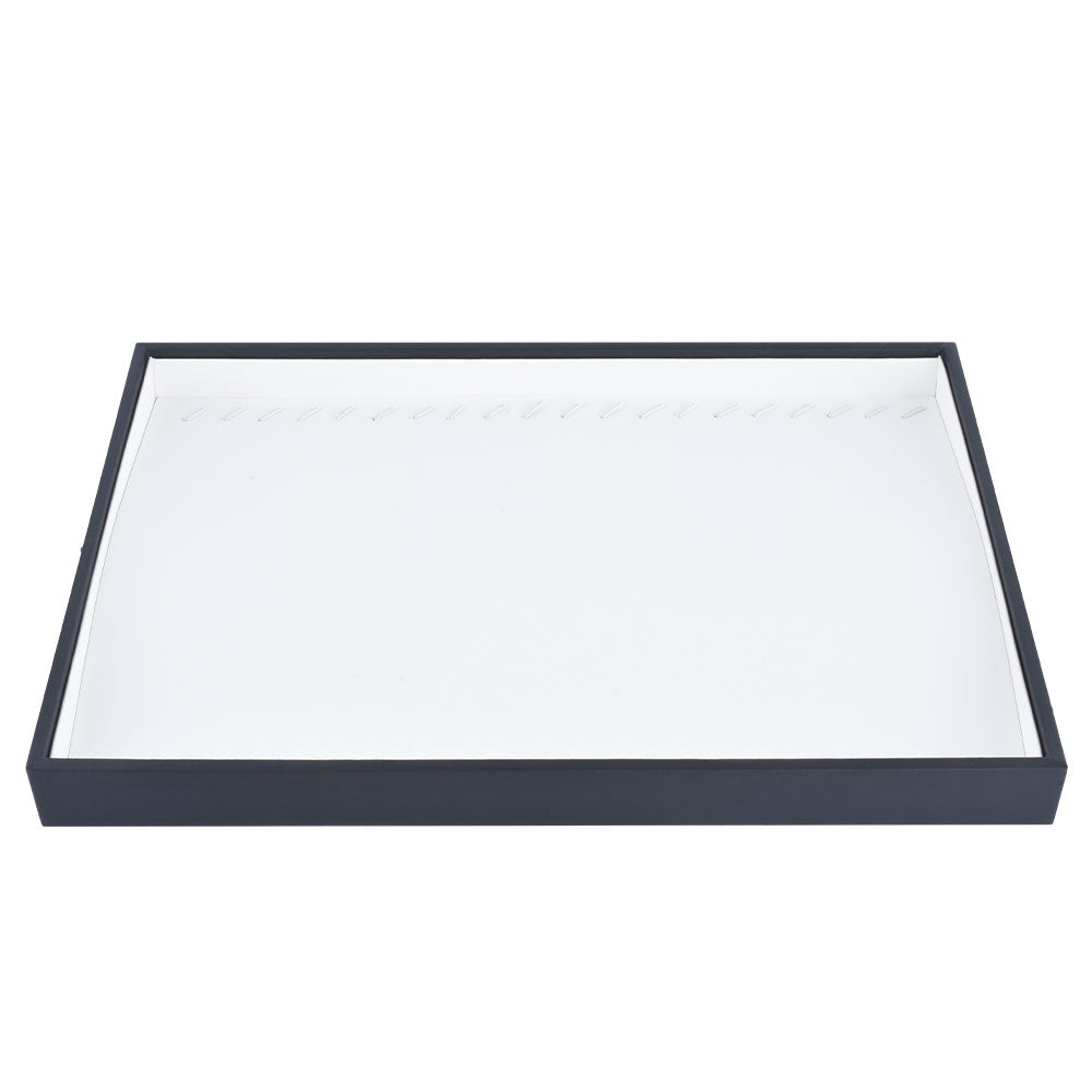 화이트 브레이슬릿 목걸이 디스플레이 트레이