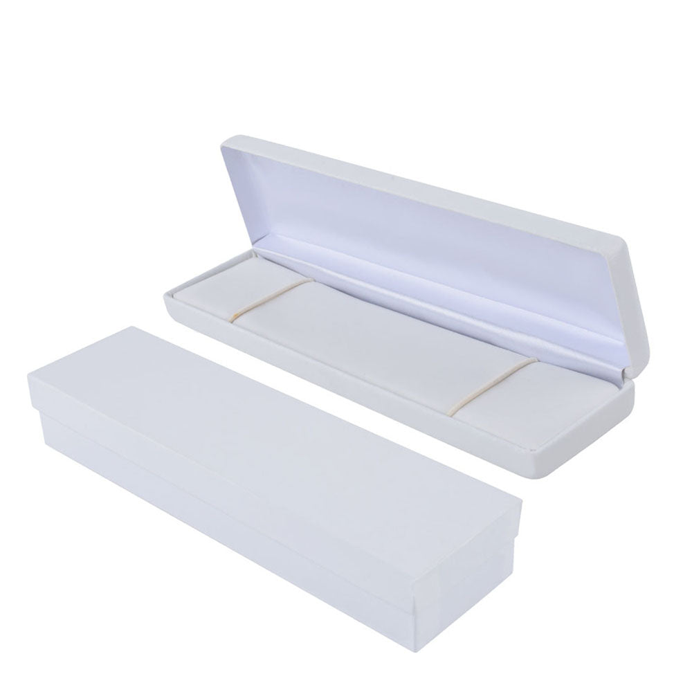 Cajas para pulseras, 8 2/3" x 2 1/6" x 1 1/4", precio por 6 unidades