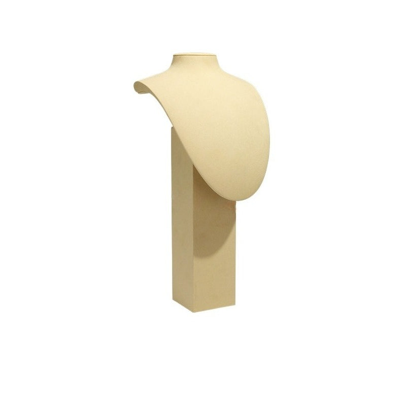 Luxury Microfiber Jewelry Display Mannequin for Rings, Necklaces & Earrings