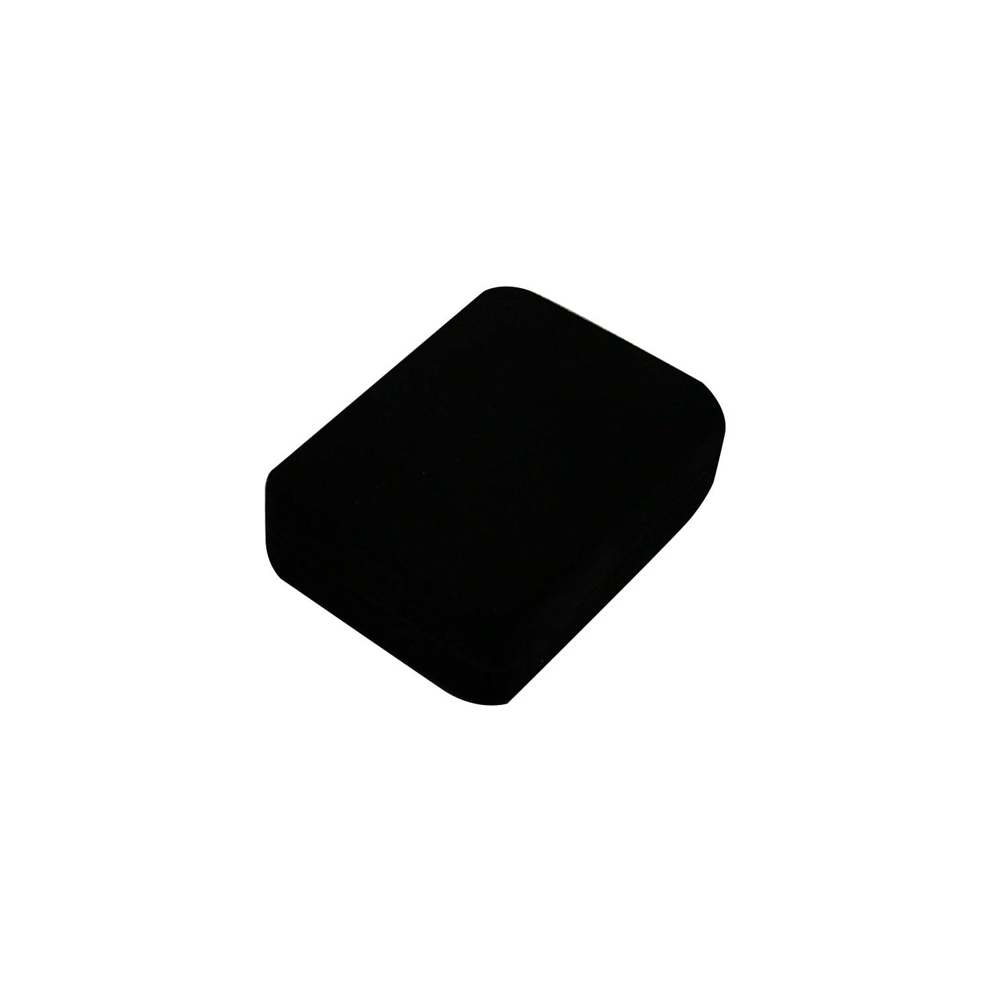 Black Rectangular Velvet Pendant Boxes, product view 4