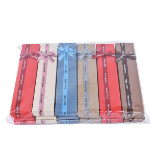 bracelet box - 12pcs Cardboard Bracelet Boxes B15-82-MX8 open view