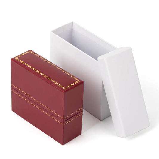 bracelet box - 12pcs Red Gold Box Bracelet LW4-R W open view