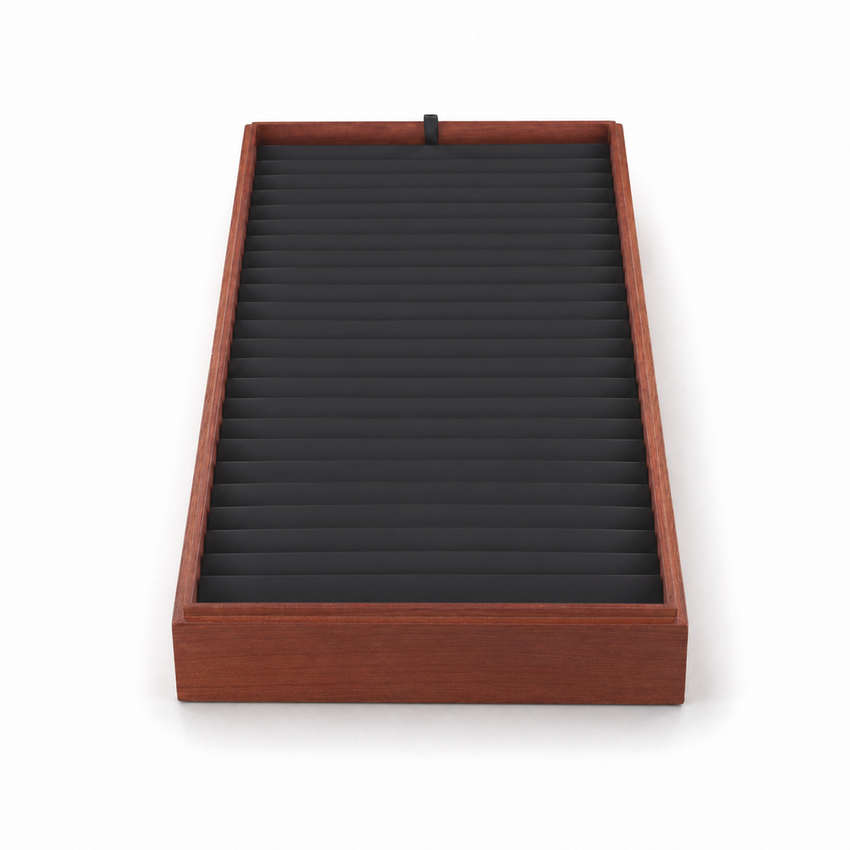 bracelet display - 24 Black Wooden Bracelet Display Tray T025BR24-BK product view 06