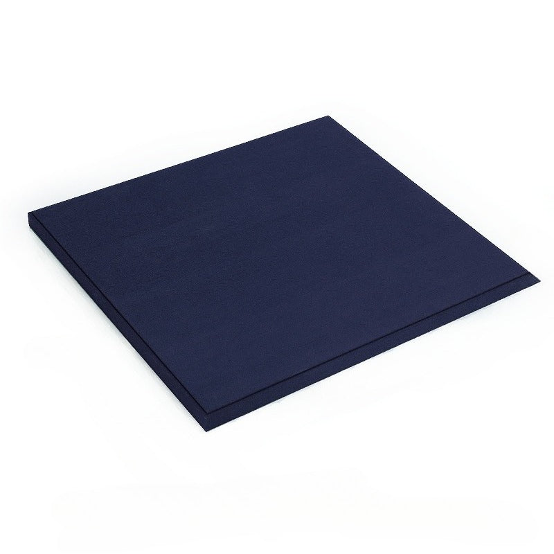 New Royal Blue Microfiber & Metal Jewelry Display Stand for Necklaces, Rings and Pendants