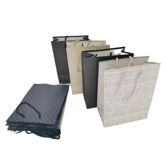jewelry gift bags - 12 Paper Bags Bag SB08-P-X S open view