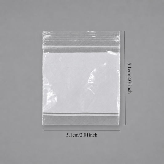 jewelry gift bags - 1000 White Bags PB02-22W open view