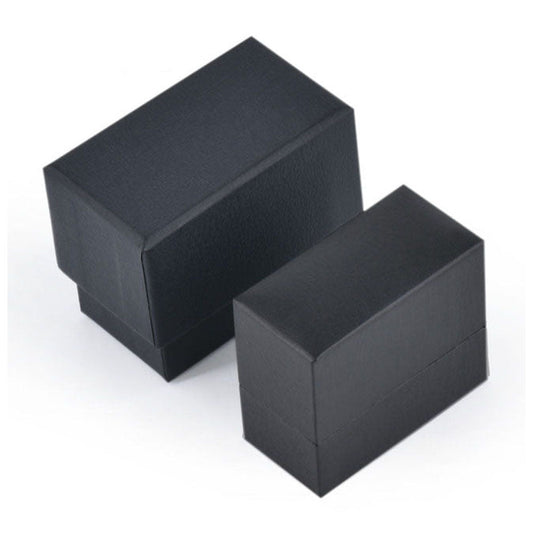 Black LB51 LED ring box closed views on white background