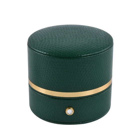 ring box - 6pcs Green Ring Boxes L022R-G open view