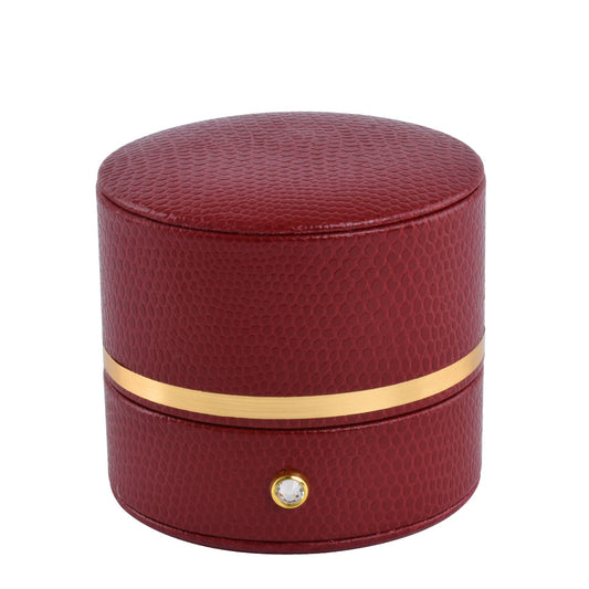 ring box - 6pcs Red Ring Boxes L022R-R open view