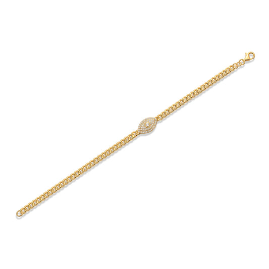 sterling silver jewelry - Gold Silver Necklace Pendant SLM0029B-Gold-19cm open view