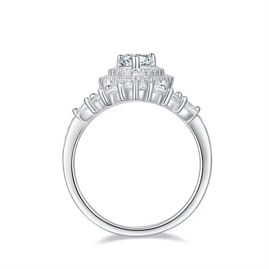 sterling silver jewelry - Ring SLM0056R-silver-6 open view
