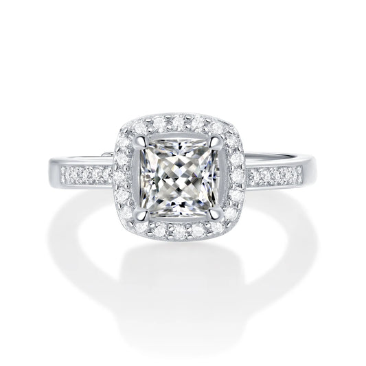 sterling silver jewelry - Silver Rings SLM0142R-silver-6 open view