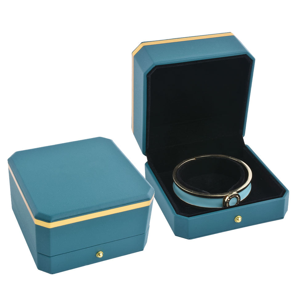 watch box - PU Watch Box P09BA-B BK open view