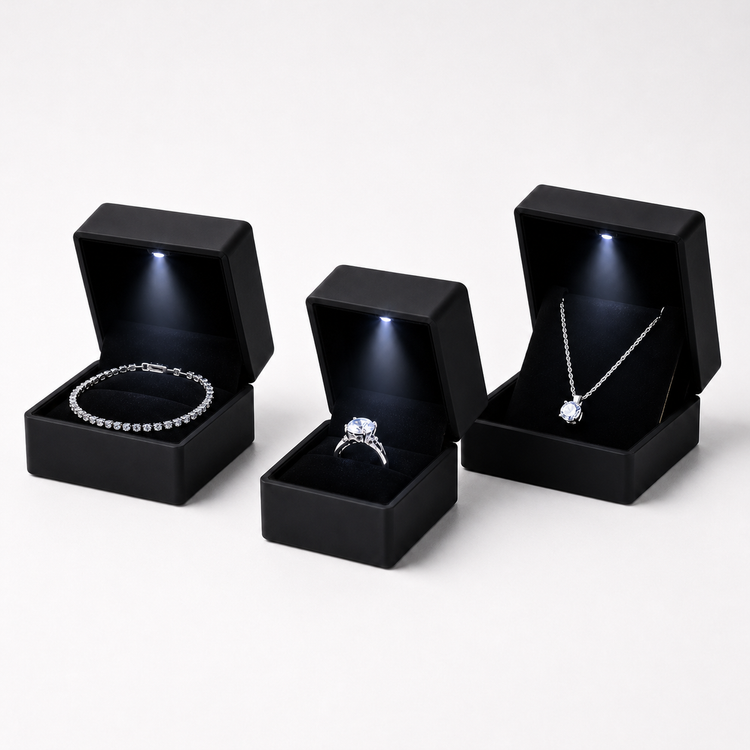 LED Light Jewelry Boxes
