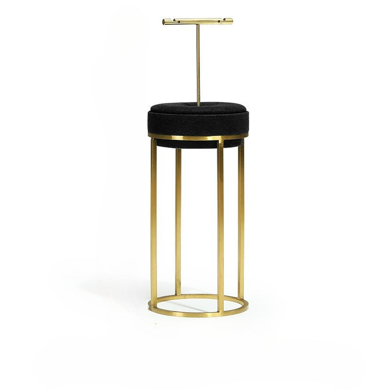 Black Microfiber Jewelry Display Stand for Earrings & Bracelets | High-End Retail Display