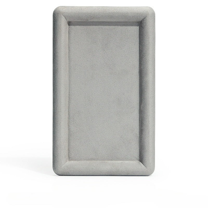 Velvet Jewelry Display Tray for Necklace, Watch, Ring & Organizer Storage