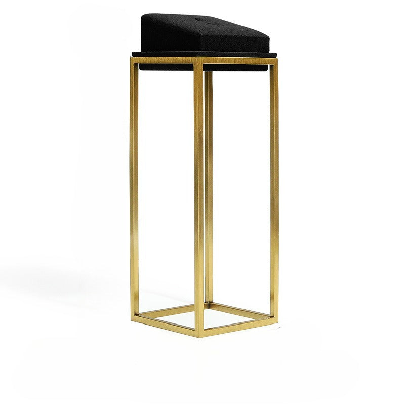 Black Microfiber Jewelry Display Stand for Earrings & Bracelets | High-End Retail Display