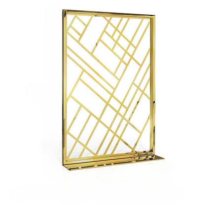 Burgundy Metal Jewelry Display Stand for Necklaces, Pendants & Earrings