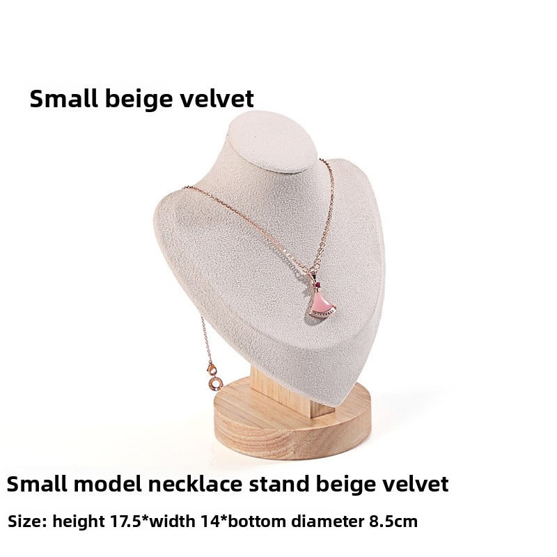 Jewelry display stand set display props ring necklace display stand neck jewelry model stall display set