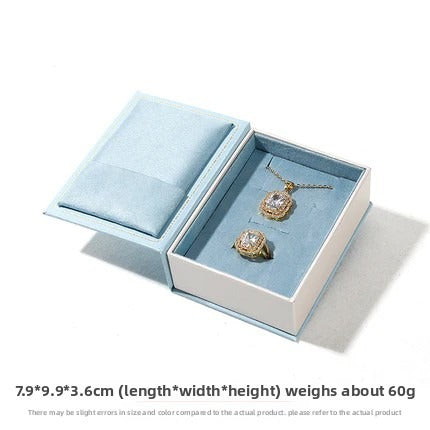 Retro Jewelry Book Shape Box