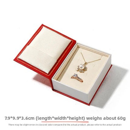 Retro Jewelry Book Shape Box