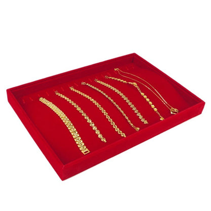 Red Flannel Jewelry Tray