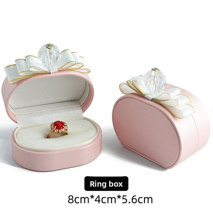 New PU Imitation Leather Jewelry Box