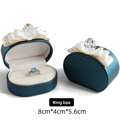New PU Imitation Leather Jewelry Box
