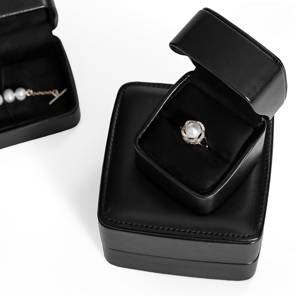 Customized Rounded Corner Arc Jewelry Box, Mini Order 500PCS