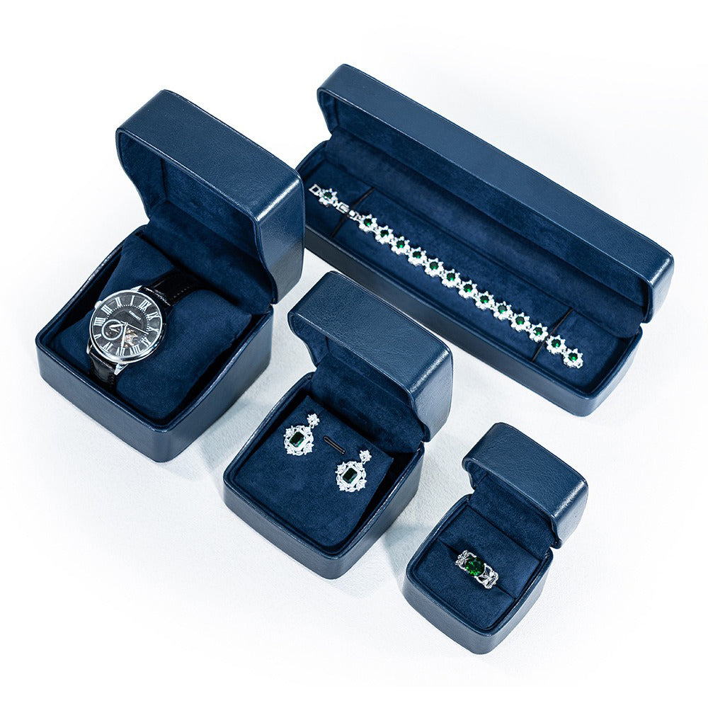 Customized Rounded Corner Arc Jewelry Box, Mini Order 500PCS