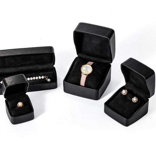 Customized Rounded Corner Arc Jewelry Box, Mini Order 500PCS