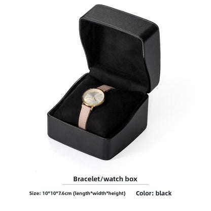 Customized Rounded Corner Arc Jewelry Box, Mini Order 500PCS