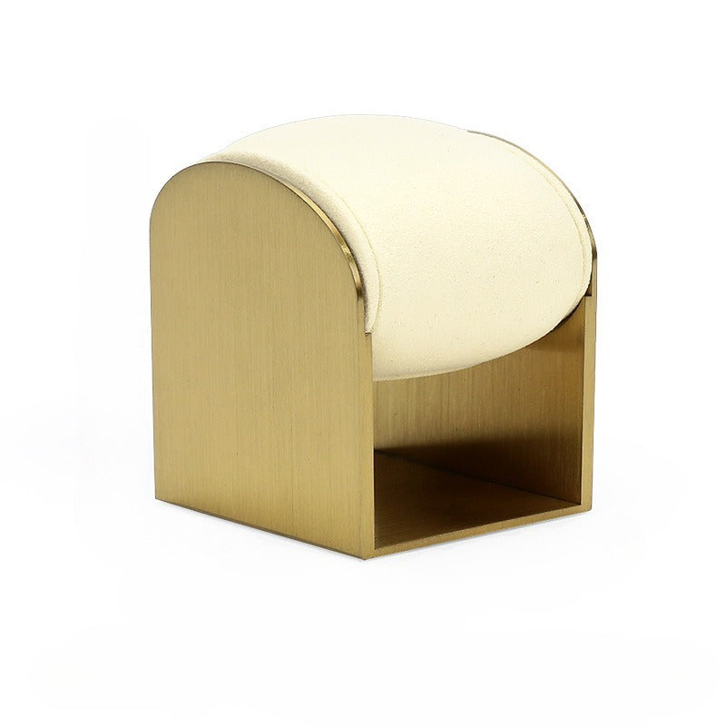 Premium Metal & Microfiber Jewelry Stand for Watches & Bracelets
