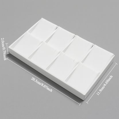 Bandeja de exhibición de reloj de pulsera gris