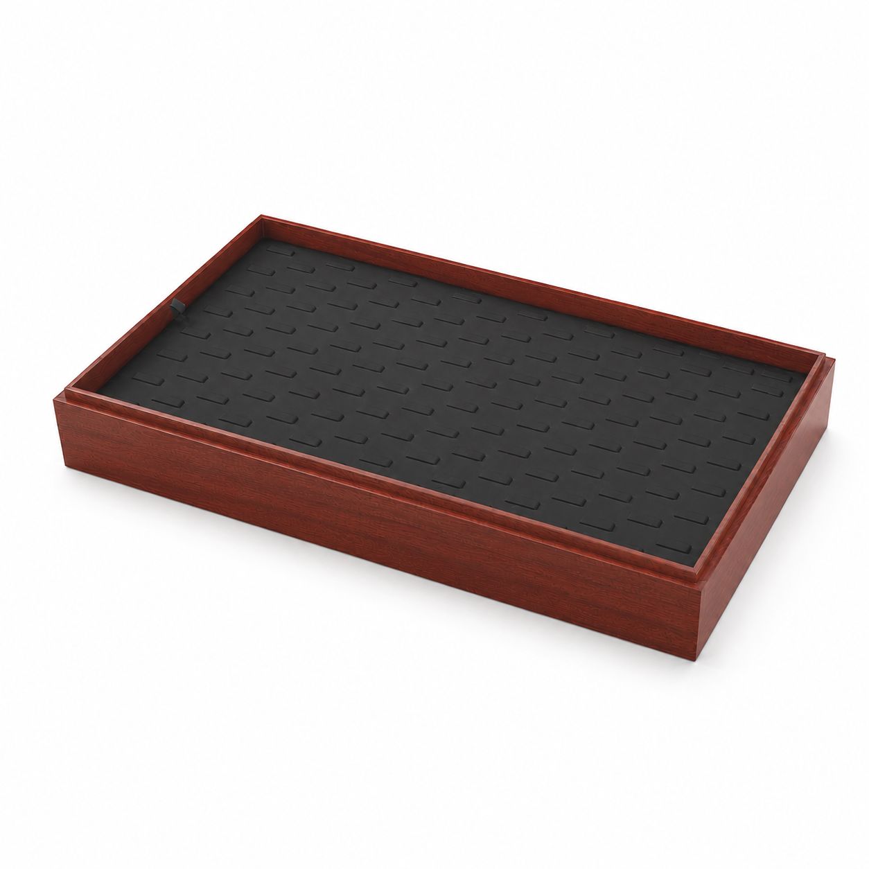 black wooden front
