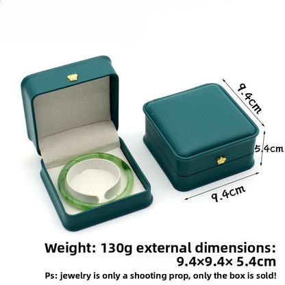 Crown Waist PU Jewelry Box