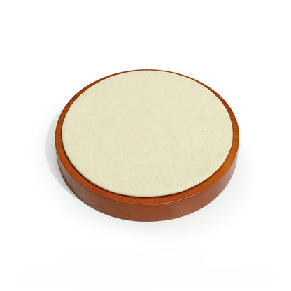 Round Solid Wood Jewelry Storage & Display Tray