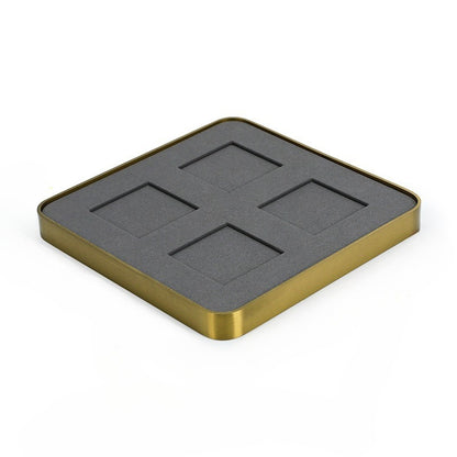 Premium Multi-Slot Metal Watch & Bracelet Display Stand