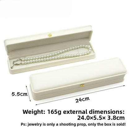 Crown Waist PU Jewelry Box