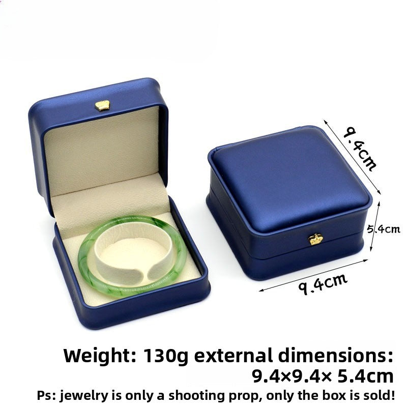 Crown Waist PU Jewelry Box
