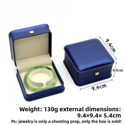 Crown Waist PU Jewelry Box