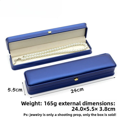 Crown Waist PU Jewelry Box
