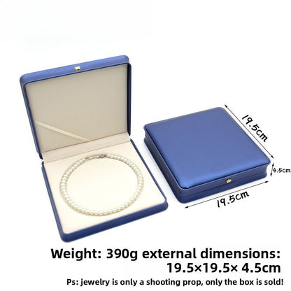 Crown Waist PU Jewelry Box